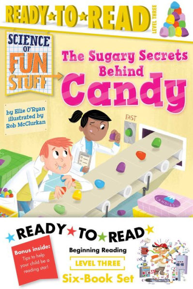 Science of Fun Stuff Ready-to-Read Value Pack: The Sugary Secrets Behind Candy; The Innings and Outs of Baseball; Pulling Back the Curtain on Magic!; The Cool Story Behind Snow; The Thrills and Chills of Amusement Parks; How Airplanes Get from Here...to T