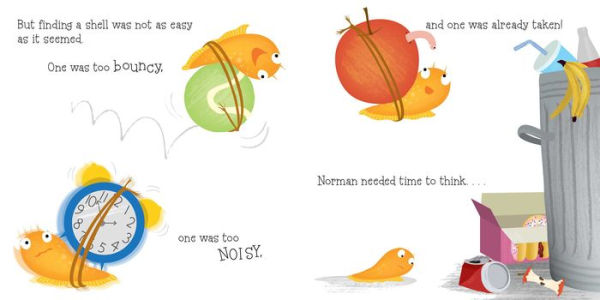 Norman the Slug with the Silly Shell