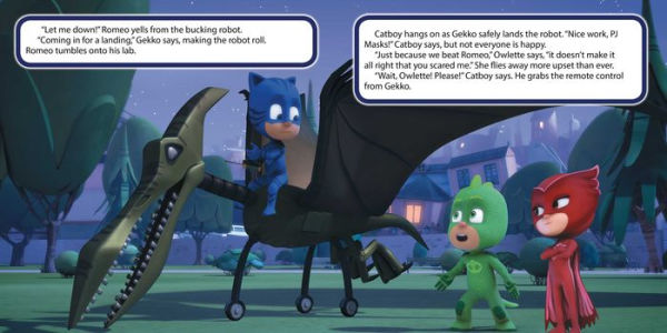 PJ Masks and the Dinosaur!