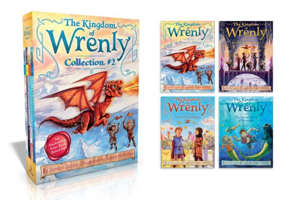 The Kingdom of Wrenly Collection #2 (Boxed Set): Adventures in Flatfrost; Beneath the Stone Forest; Let the Games Begin!; The Secret World of Mermaids