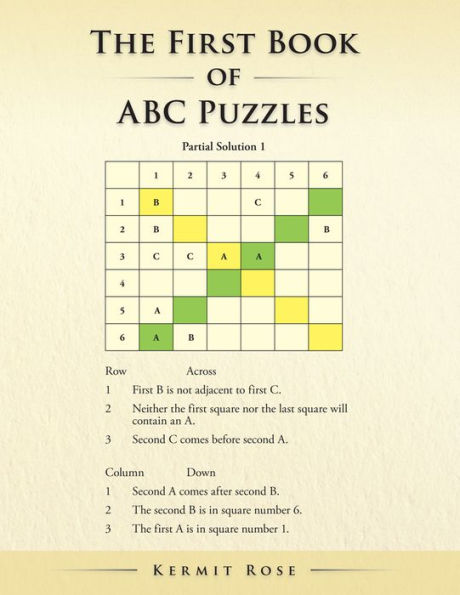 The First Book of ABC Puzzles