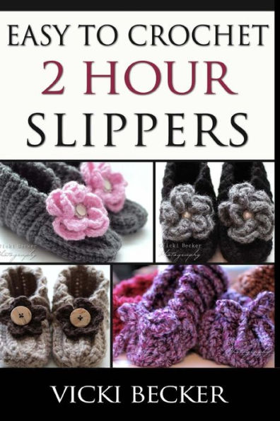 Easy To Crochet 2 Hour Slippers