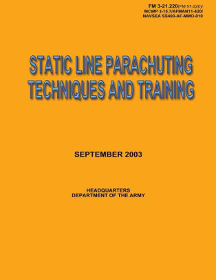 STATIC LINE PARACHUTING TECHNIQUES AND TRAINING