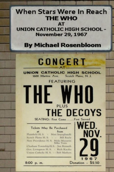 When Stars Were Reach: The Who at Union Catholic High School - November 29, 1967 (Black and White Version)