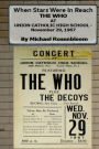 When Stars Were In Reach: The Who at Union Catholic High School - November 29, 1967 (Black and White Version)