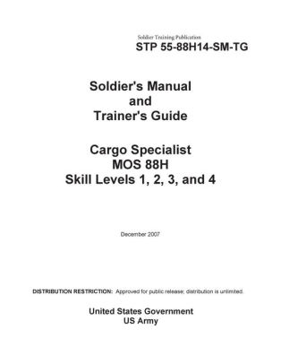 Soldier Training Publication Stp 55-88h14-sm-tg Soldier's Manual And 