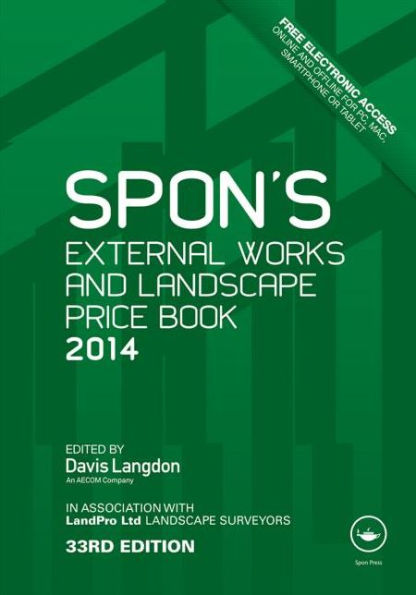 Spon's External Works and Landscape Price Book 2014 / Edition 33