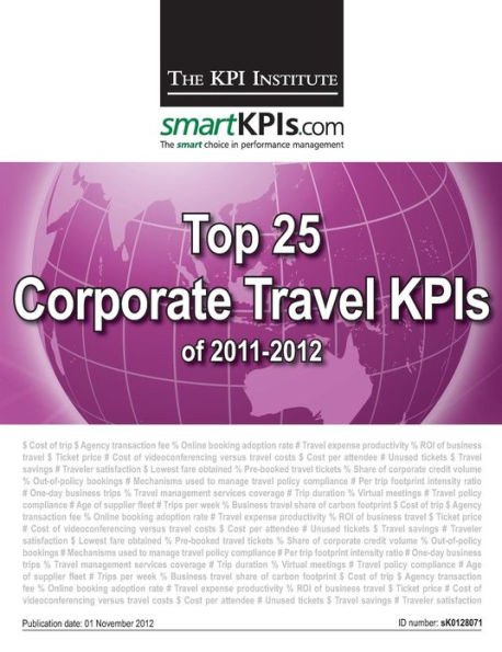 Top 25 Corporate Travel KPIs of 2011-2012