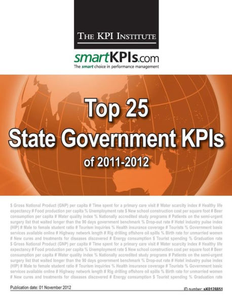 Top 25 State Government KPIs of 2011-2012