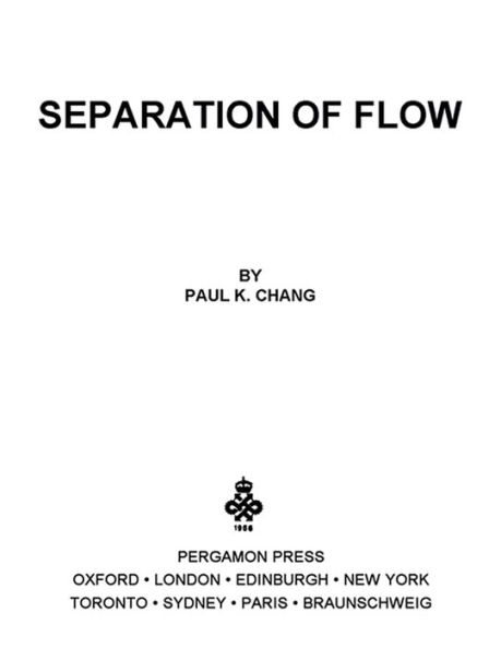 Separation of Flow