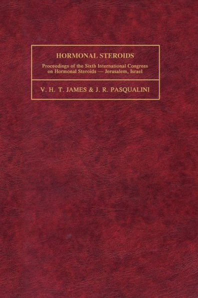 Hormonal Steroids: Proceedings of the Sixth International Congress on Hormonal Steroids