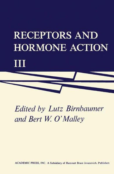 Receptors and Hormone Action: Volume III