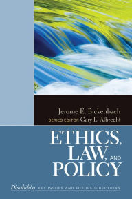 Title: Ethics, Law, and Policy, Author: Jerome E. Bickenbach