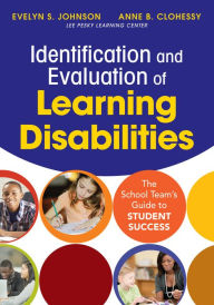 Title: Identification And Evaluation Of Learning Disabilities The School Teams Guide To Student Success, Paperback