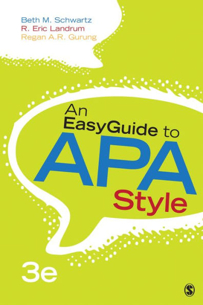 An EasyGuide to APA Style / Edition 3