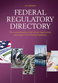 Title: Federal Regulatory Directory, Author: CQ Press