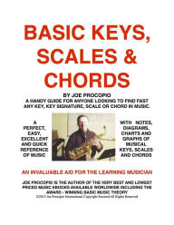 Title: Basic Keys, Scales And Chords by Joe Procopio: A Handy Guide for Finding Any Key, Key Signature, Scale or Chord in Music, Author: JOSEPH GREGORY PROCOPIO