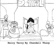 Title: Hairy Terry, Author: J Van Den Stock