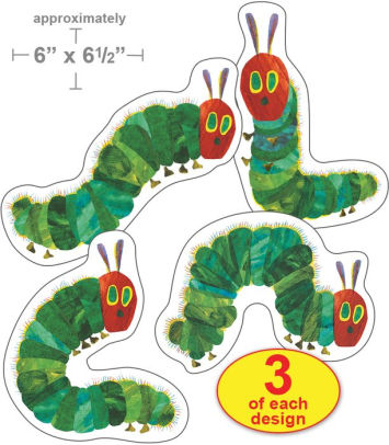 The Very Hungry Caterpillar 45th Anniversary Cut-Outs by Carson-Dellosa ...