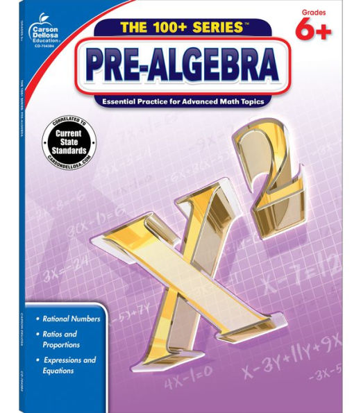 Pre-Algebra, Grades 6 - 8
