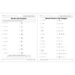 Alternative view 4 of Pre-Algebra, Grades 6 - 8
