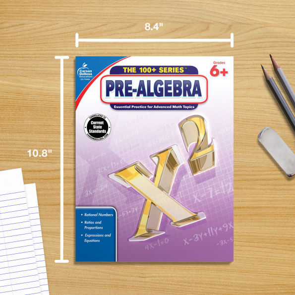 Pre-Algebra, Grades 6 - 8