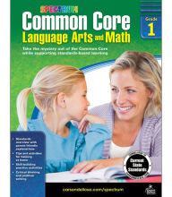 Title: Spectrum Common Core Language Arts and Math, Grade 1, Author: Spectrum