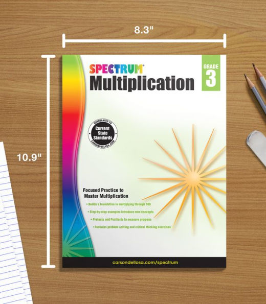 Multiplication Workbook, Grade 3