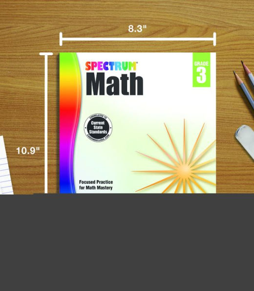 Spectrum Math Workbook, Grade 3