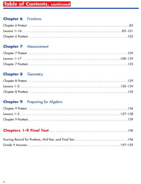 Spectrum Math Workbook, Grade 4