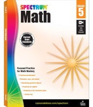Title: Spectrum Math Workbook, Grade 5, Author: Spectrum