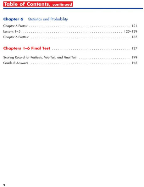 Spectrum Math Workbook, Grade 8