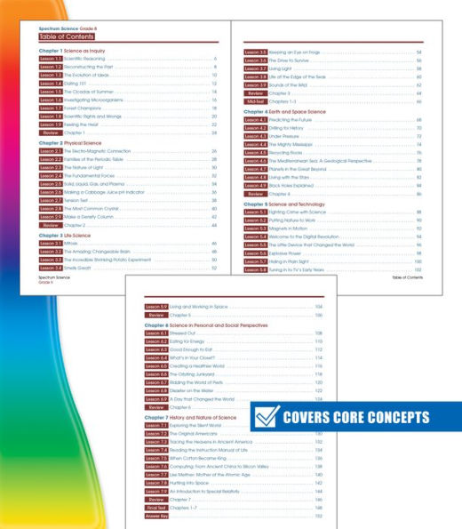 Spectrum Science, Grade 8