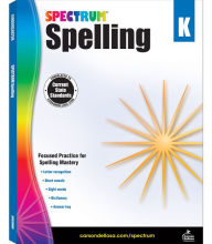 Title: Spectrum Spelling, Grade K, Author: Spectrum