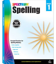 Title: Spectrum Spelling, Grade 1, Author: Spectrum