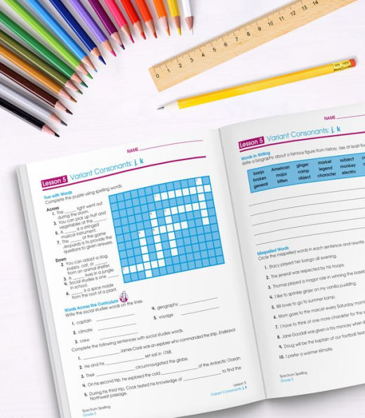 Spectrum Spelling, Grade 5