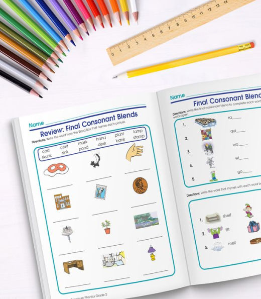 Spectrum Phonics, Grade 2