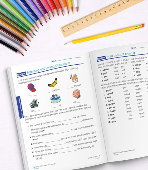 Spectrum Word Study and Phonics