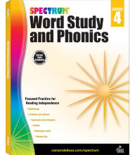 Title: Spectrum Word Study and Phonics, Grade 4, Author: Spectrum