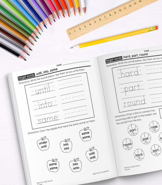 Spectrum Sight Words, Grade 1