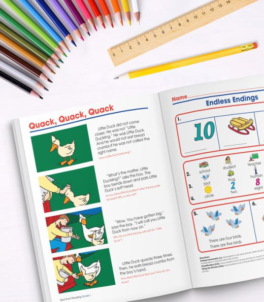 Spectrum Reading Workbook, Grade 1