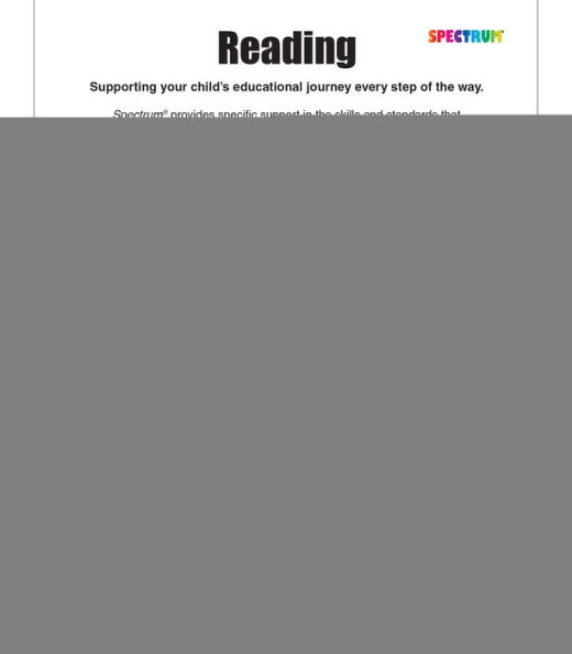 Spectrum Reading Workbook, Grade 3