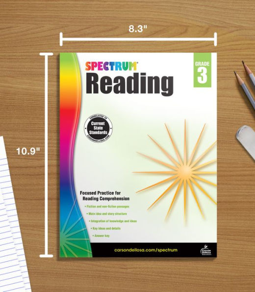 Spectrum Reading Workbook, Grade 3