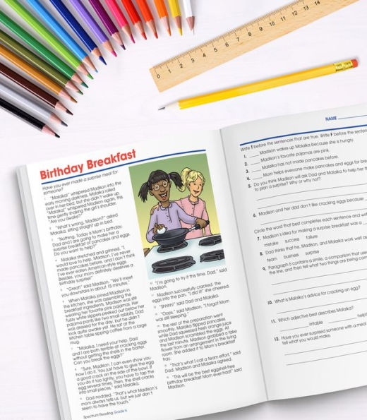 Spectrum Reading Workbook, Grade 4