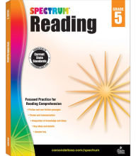 Title: Spectrum Reading Workbook, Grade 5, Author: Spectrum