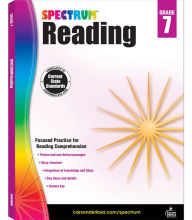 Title: Spectrum Reading G.7 Workbook, Grade 7, Author: Spectrum