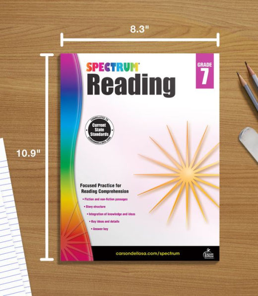 Spectrum Reading Workbook, Grade 7