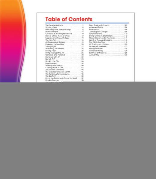 Spectrum Reading Workbook, Grade 8