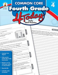 Title: Common Core Fourth Grade 4 Today: Daily Skill Pracitce, Author: Carson Dellosa Education