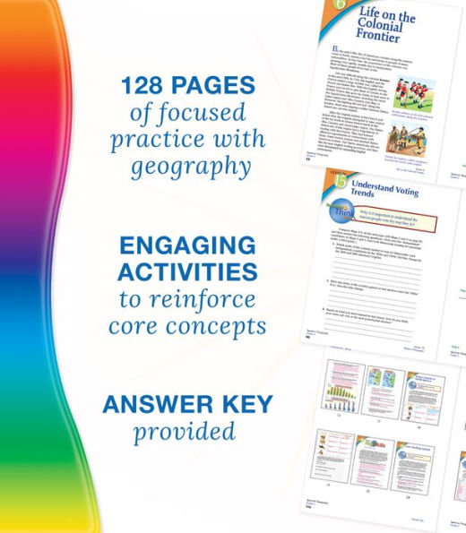 Spectrum Geography, Grade 5: United States of America